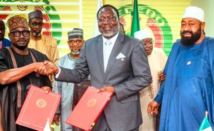 $700,000 Grant: REA, ECOWAS Sign Mou To Electrify 15 Public Institutions