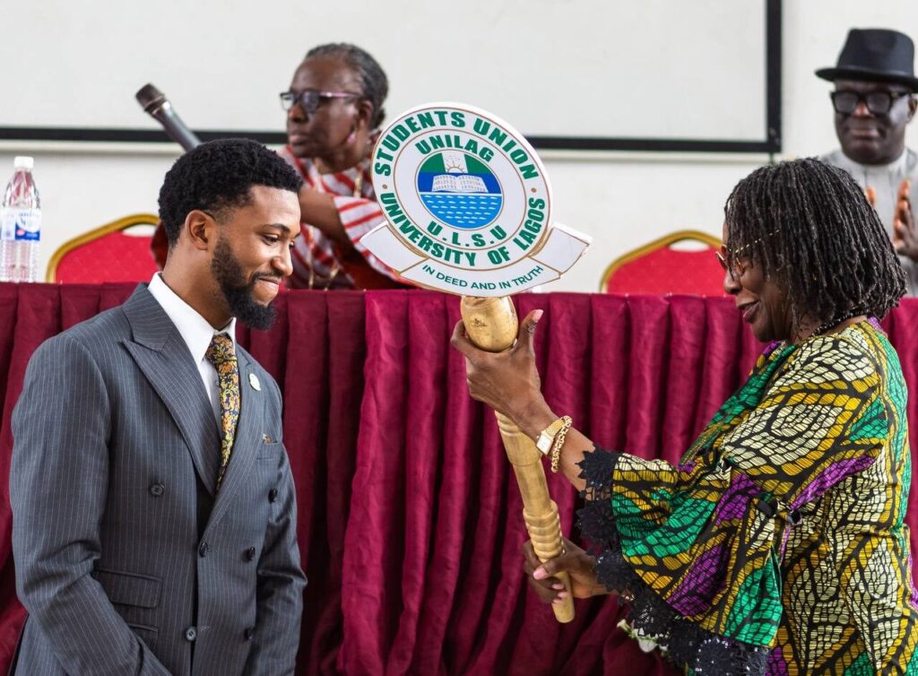 UNILAG VC swears in new SUG President, others after 10-year suspension