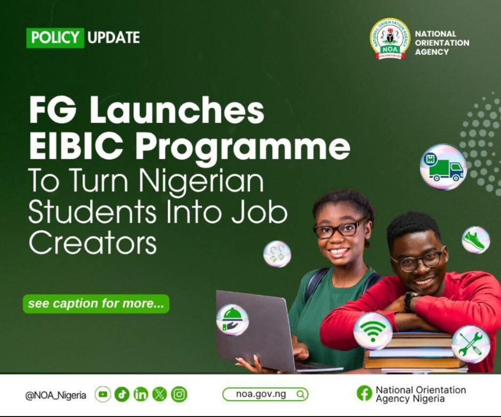 FG Launches Programme To Turn Nigerian Students Into Job Creators
