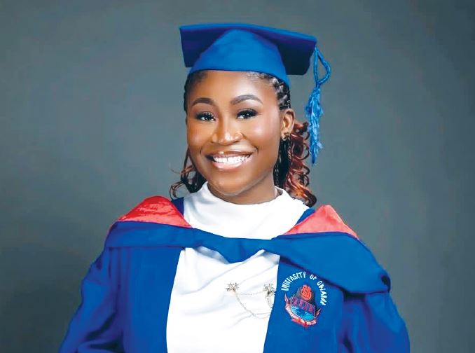 UNICAL First Female SUG President graduates with First Class