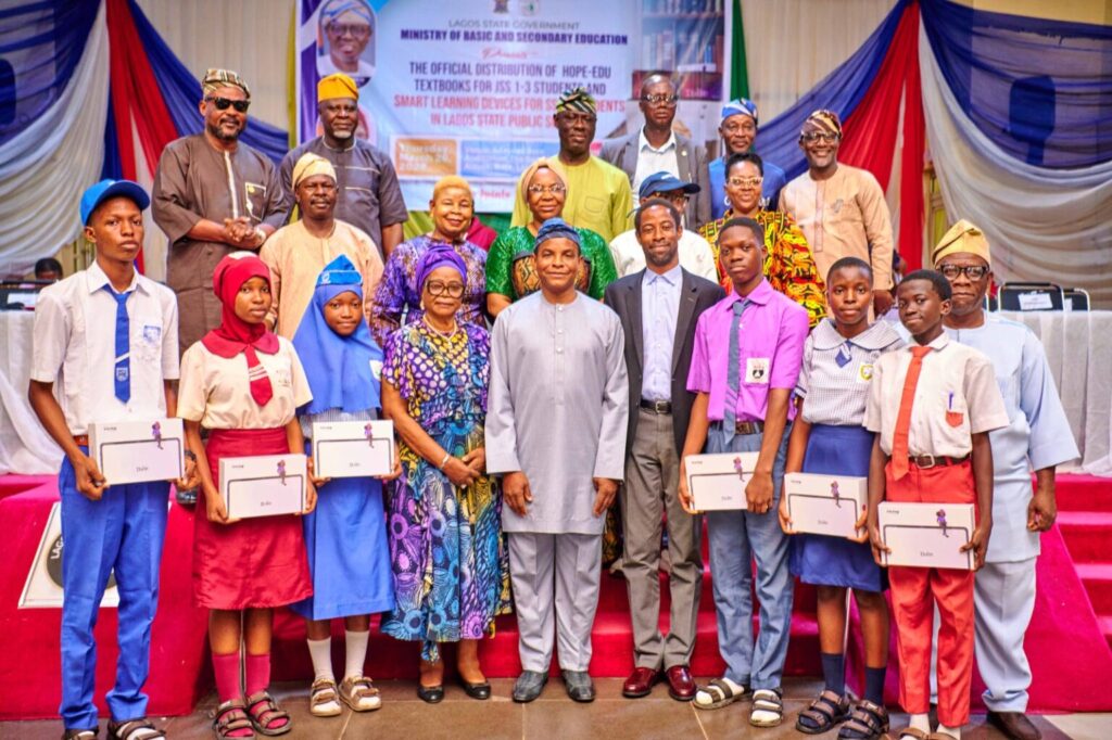 DIGITAL EDUCATION: Lagos State Distributes Smart Tablets to 600,000 Students