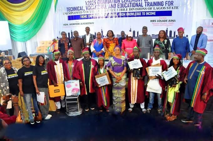 Lagos Graduates 500 Youths From Vocational Program, Offers ₦250,000 Start-Up Loan Support