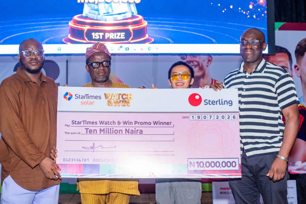 PHOTOS: Spain Crowned World Champions as StarTimes Awards 10M naira to Lucky Subscriber at FIFA World Cup Final Watch Party in UNILAG