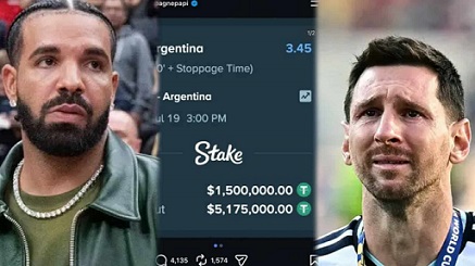 Drake Loses $1.5m Bet As Spain Defeat Argentina In 2026 World Cup Final