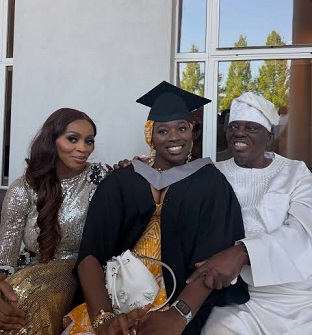 Okoya’s Last Daughter Graduates From UK Varsity
