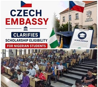 Czech Embassy Debunks Scholarship Eligibility Claim For Nigerian Students