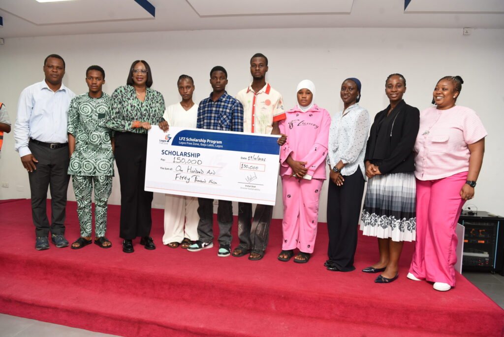 Lagos Free Zone Awards Scholarships To Indigent Students From Host Communities