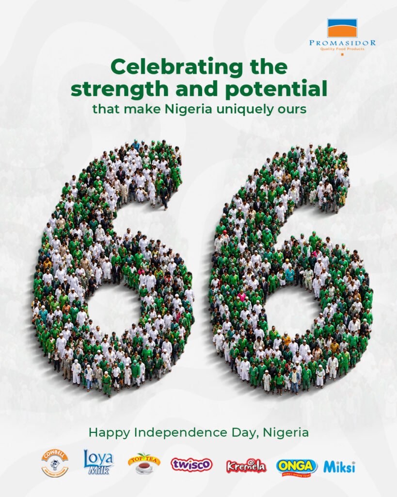 Promasidor Marks Nigeria’s 66th Independence, Reaffirms Commitment to Economic Growth and Nutrition